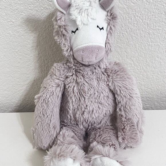 Slumberkins Rose Pink Unicorn Kin Plush Lovey 12" - Picture 3 of 9